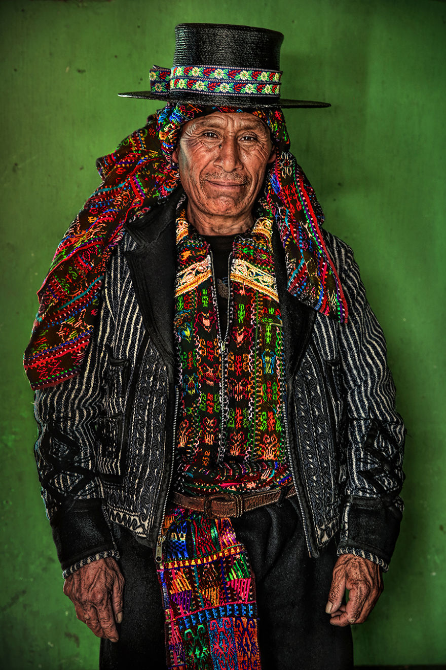 Kaqchikel Man; Los Encuentros, Solola, Guatemala
