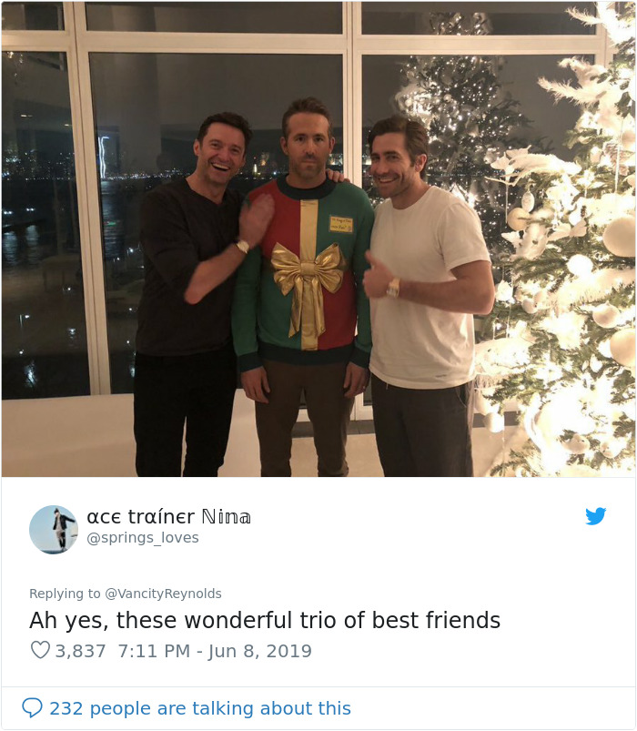 Ryan Reynolds And Jake Gyllenhaal Just Hilariously Trolled Hugh Jackman With 'Best Friends' Posts