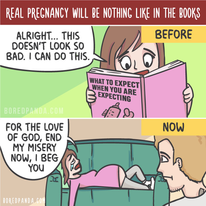Real Pregnancy Will Be Nothing Like In The Books