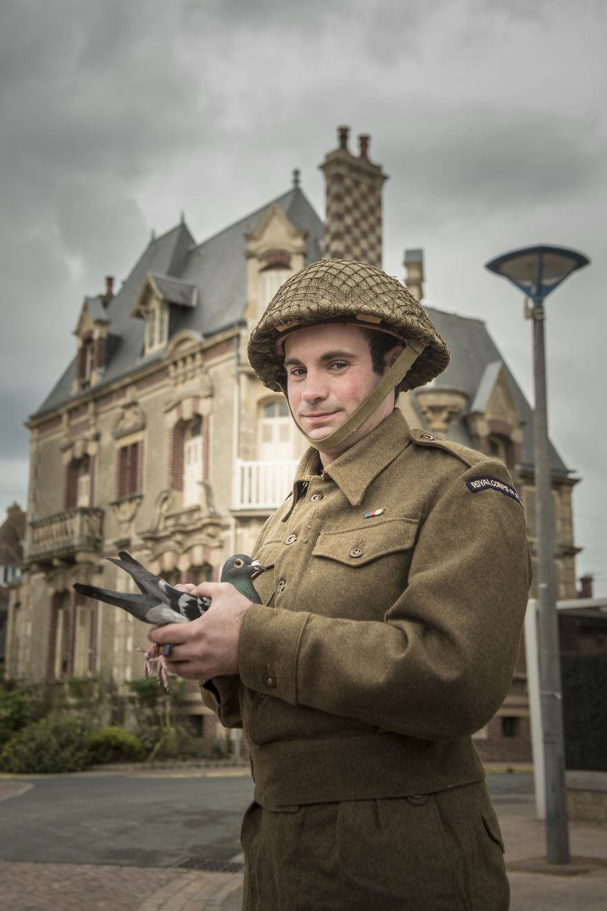 the Royal Pigeon Racing Association Commemorates 75th Anniversary Of D-Day Landings With Liberation On Sword Beach the Royal Pigeon Racing Association Commemorates 75th Anniversary Of D-Day Landings With Liberation On Sword Beach