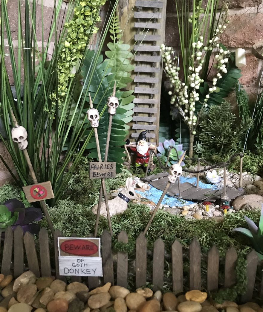 Tiny Sans-Fairy Garden