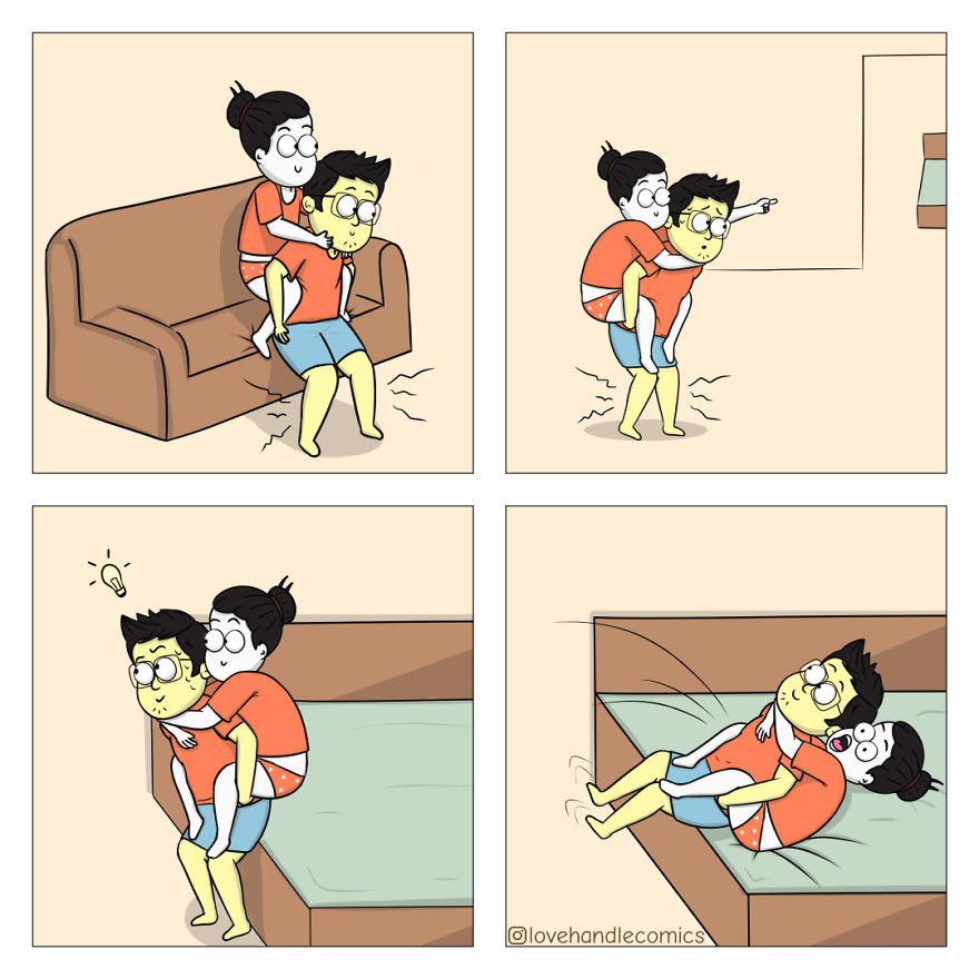 15 Goofy Comics That Show What It's Like Living With A Hyperactive Little Human