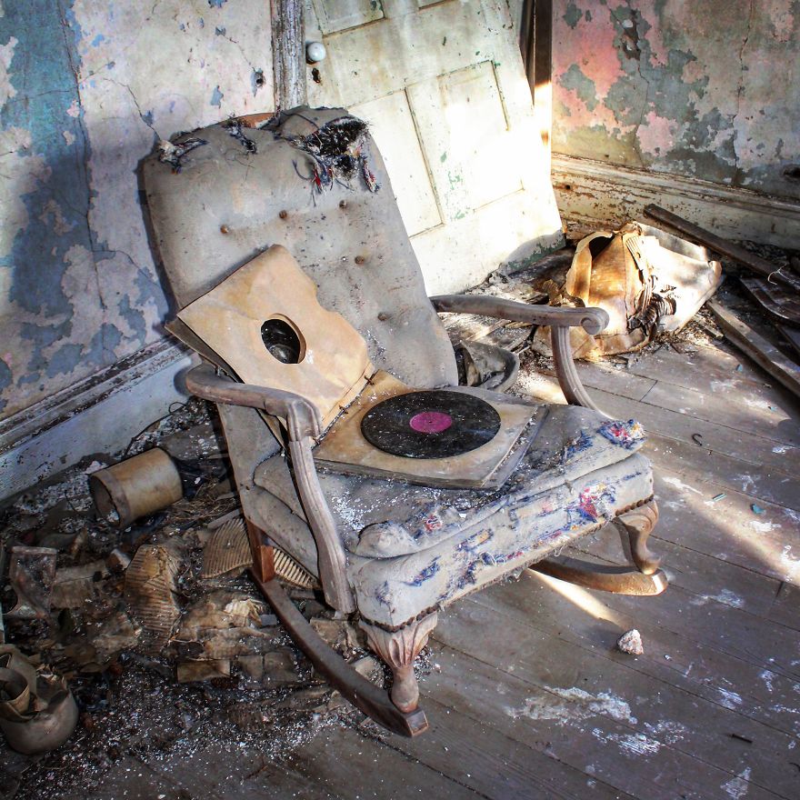 Items Left Behind In Abandoned Homes