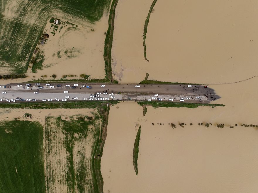 Flood In Northern Iran On New Year