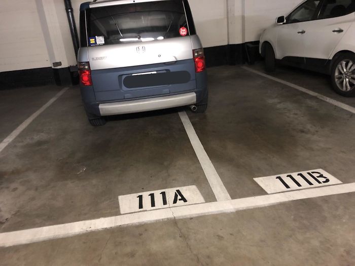 I Pay $125 A Month To Park In My Parking Spot. I’m 111B. This ******* Is My Neighbor