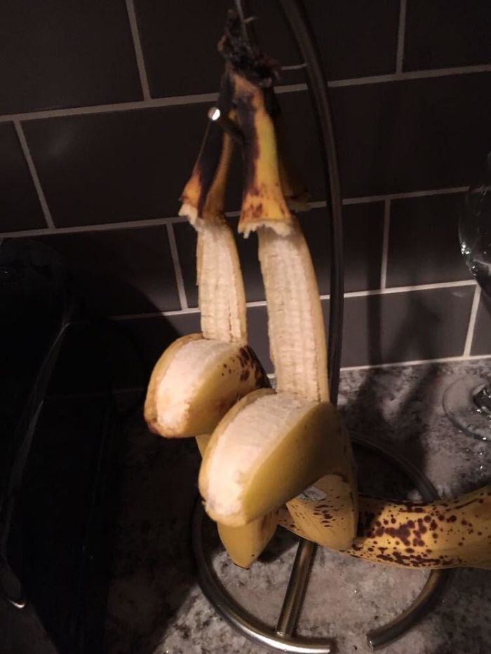 When Your Bananas Hang Themselves