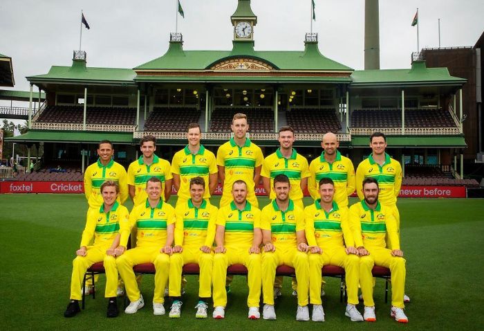 An Otherwise Perfect Australian Cricket Team Photo Ruined By A Pair Of Black Shoes
