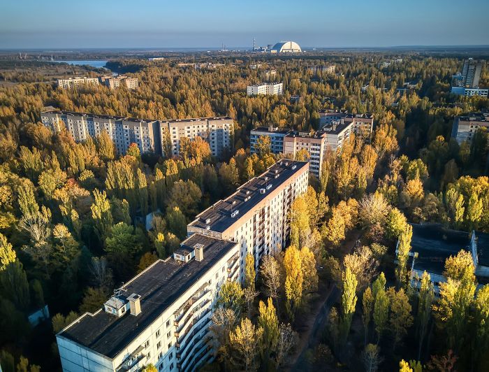 Chernobyl From Air