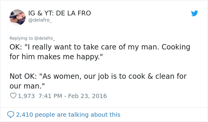 Woman Shares Things That Are OK And Not OK To Say To Other Women That Live Different Lives