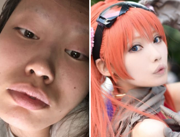 Asian Cosplayers Are Revealing How Simple They Look When They're Not In Character (30 Pics)