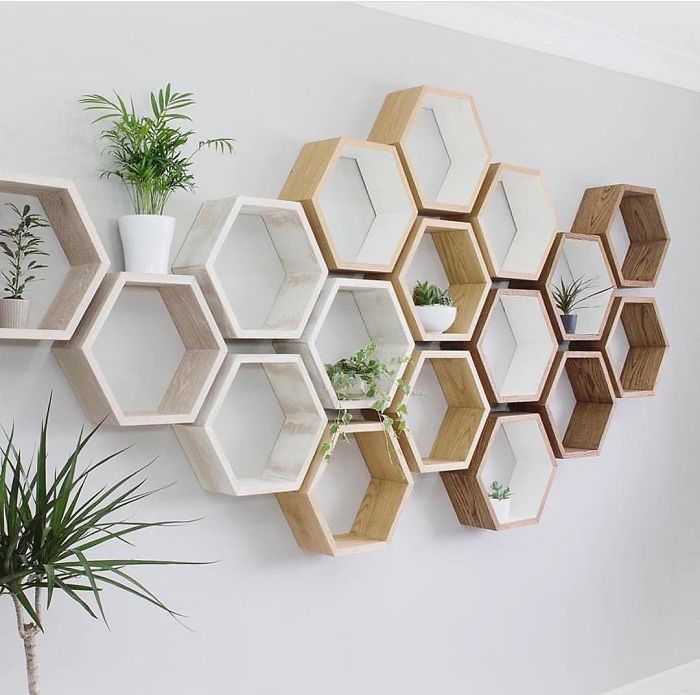 Hexagon Shalves