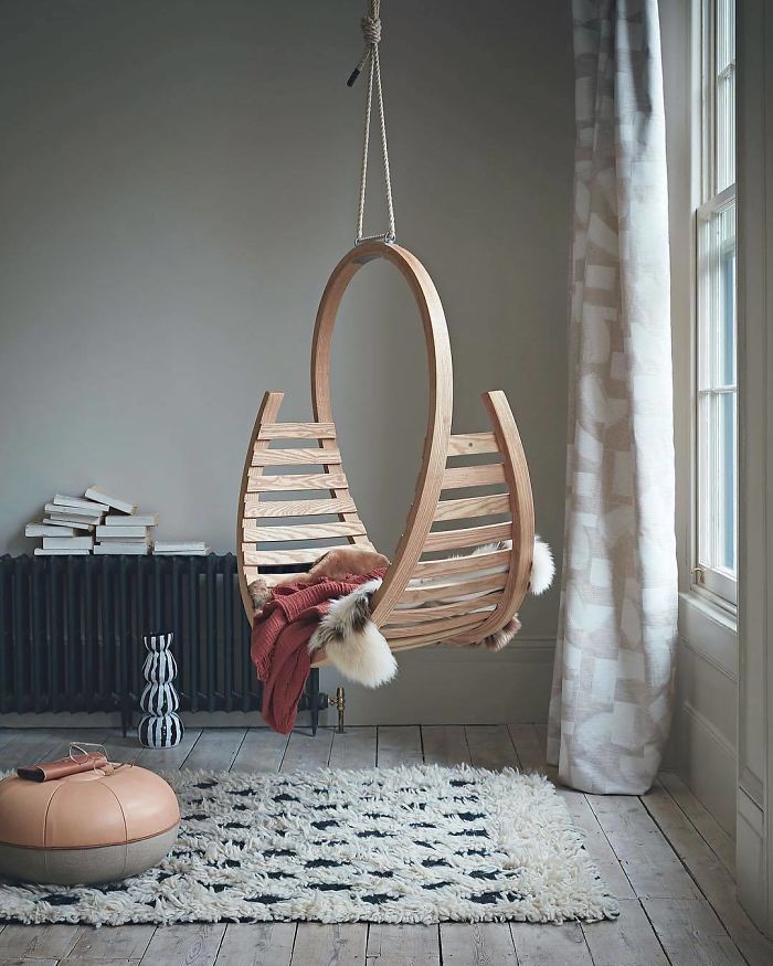 Amble Hanging Seat By Tom Raffield