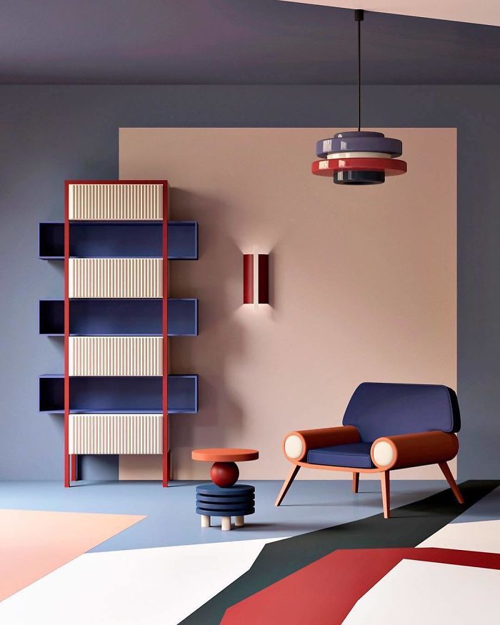 Swing Furniture Collection
by @zinovatnaya For Angstrem Company