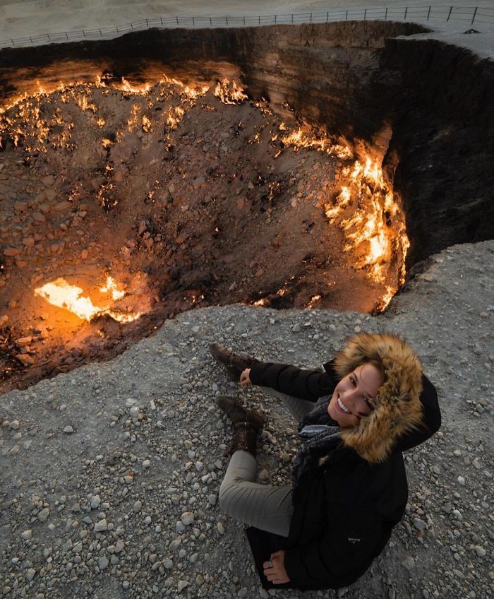 Darvaza Gas Crater, "Gates Of Hell", Turkmenistan