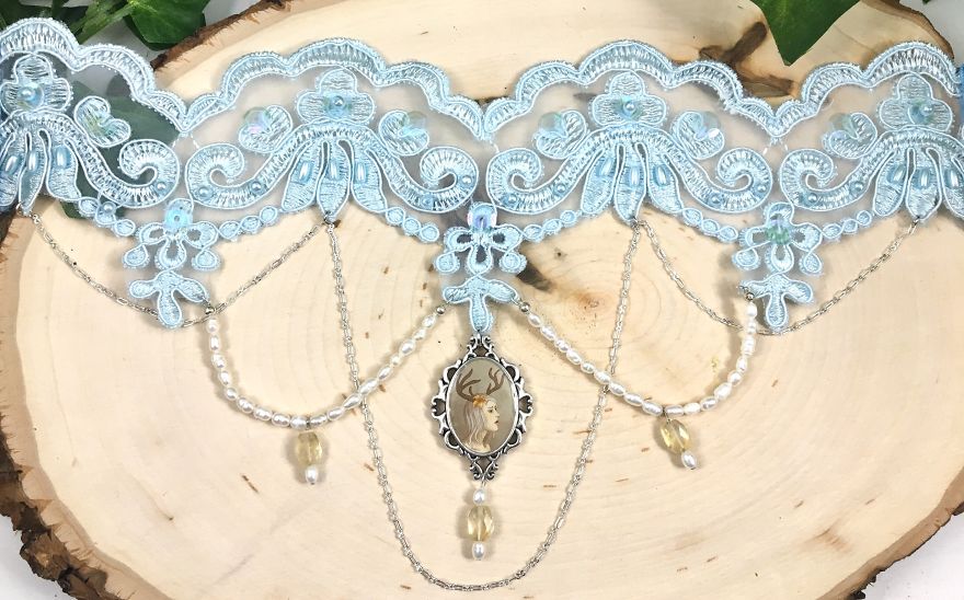 Celtic Goddess Inspired Fantasy Jewelry