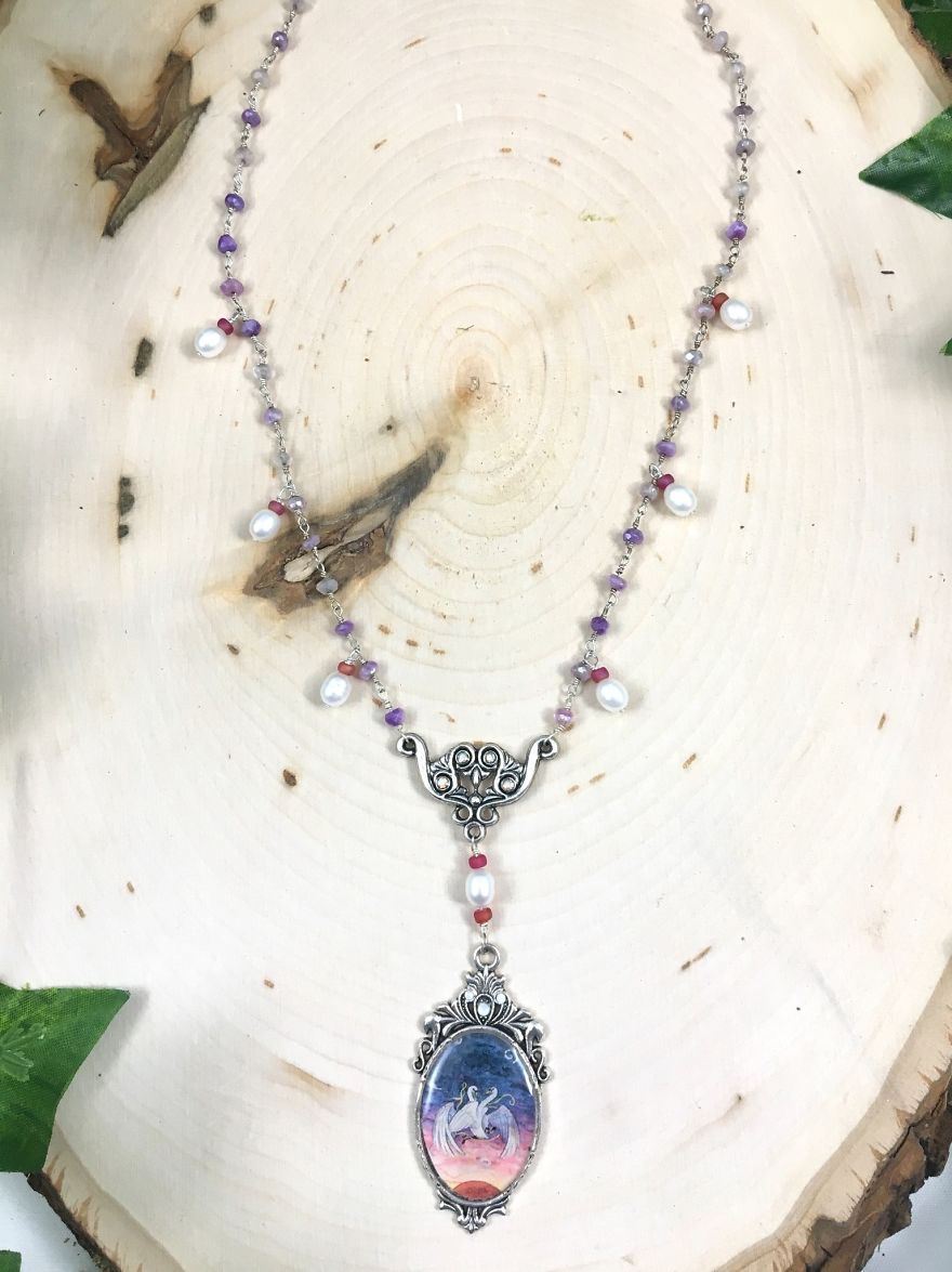 Celtic Goddess Inspired Fantasy Jewelry