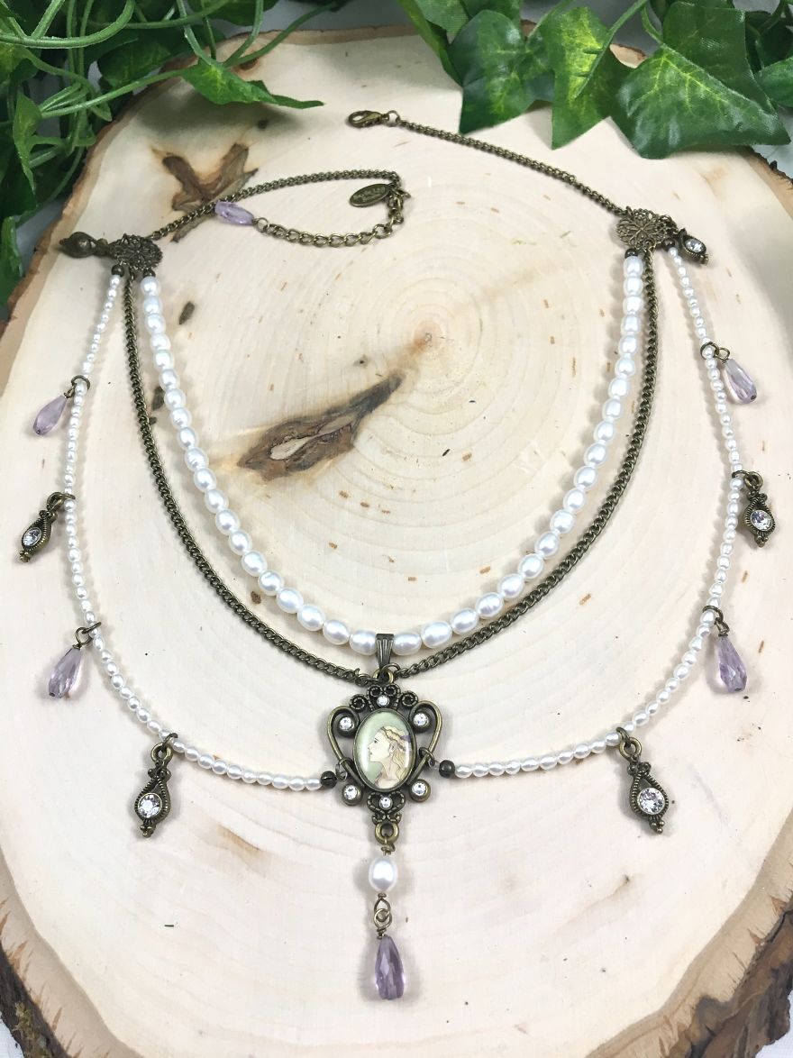 Celtic Goddess Inspired Fantasy Jewelry