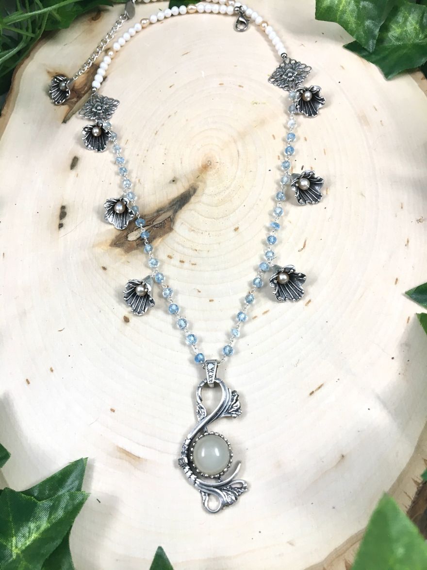 Celtic Goddess Inspired Fantasy Jewelry