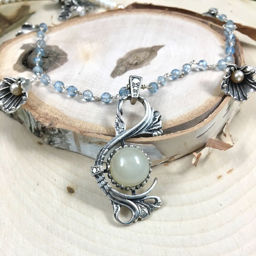 Celtic Goddess Inspired Fantasy Jewelry