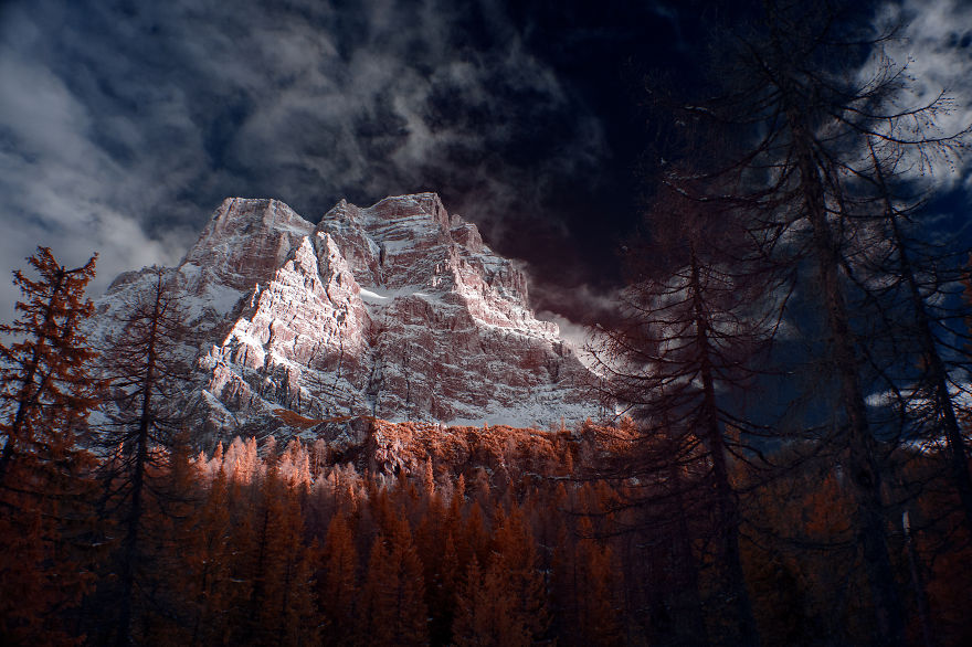 The Dolomites In Infrared