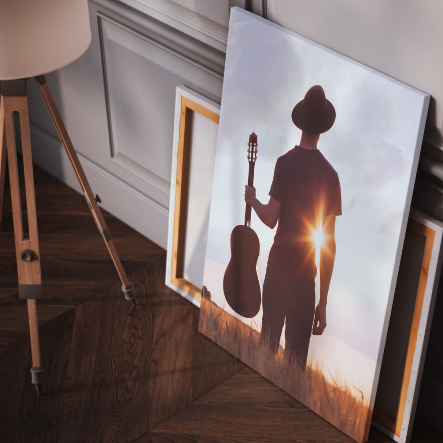 Home Office Makeover &ndash; How Canvas Prints Can Lead To Entrepreneurial Success
