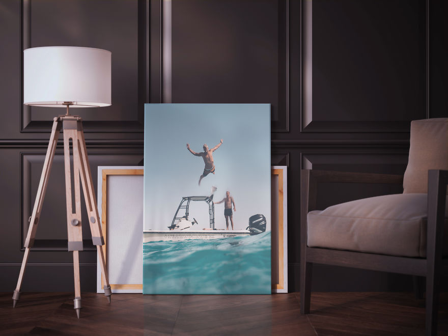 Home Office Makeover &ndash; How Canvas Prints Can Lead To Entrepreneurial Success