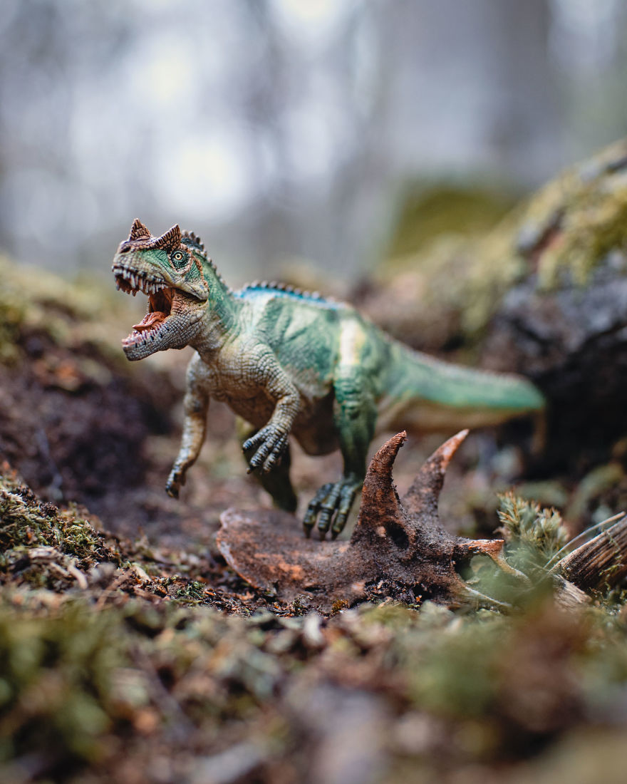 I Brought Back Dinosaurs To Life Using Only Toys.