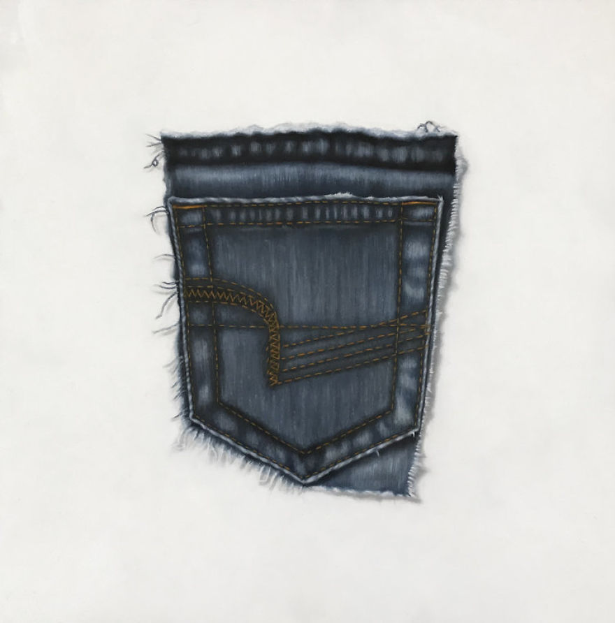 Chicago Artist Creates Photorealistic Denim Art