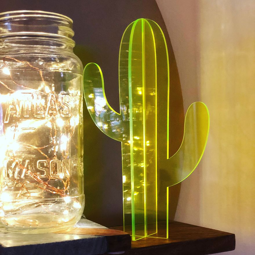 Unique Neon Laser Cut Sculptures For Your Home.