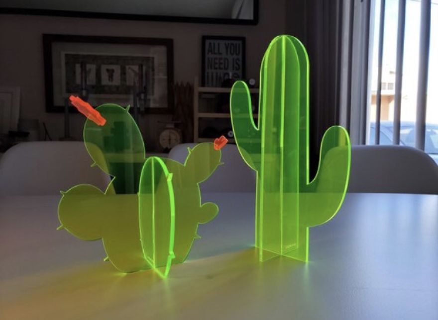Unique Neon Laser Cut Sculptures For Your Home.