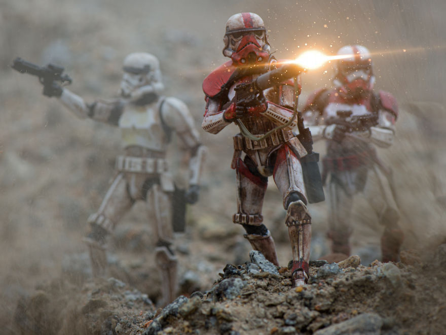 I Make Star Wars Toys Come To Life In Photos