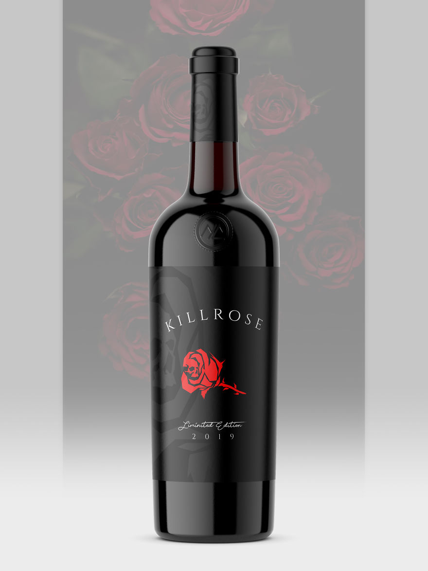 Packaging Design Concept I Did For Killrose Wine