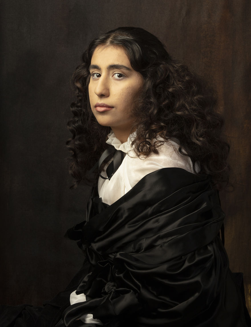 Reconstruction Of Kristina Of Sweden’s Portrait Painted By Sebastien Bourdon