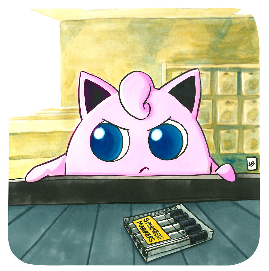 Jigglypuff And Markers