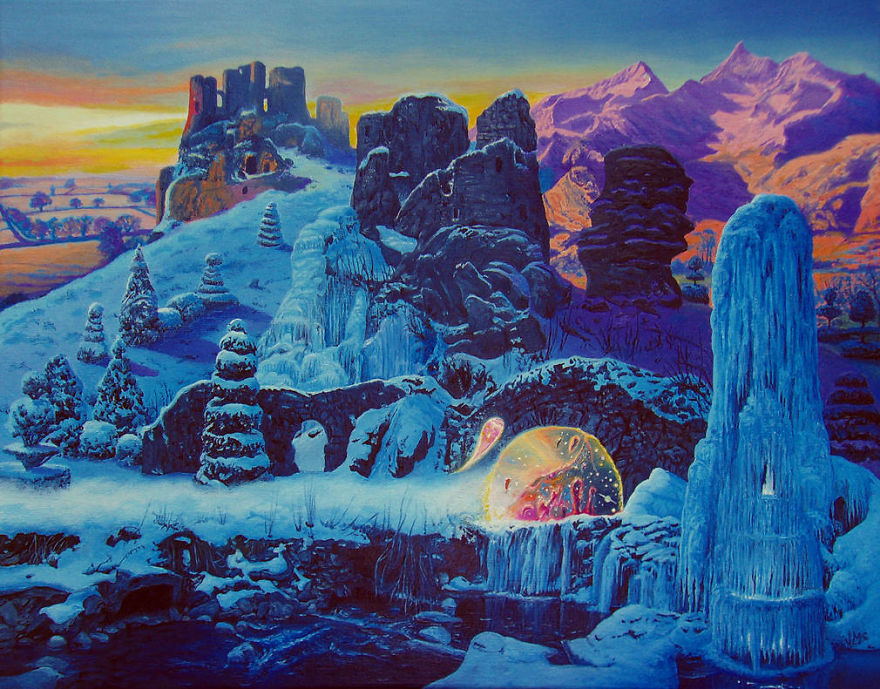 "The Ruins In Springtime"