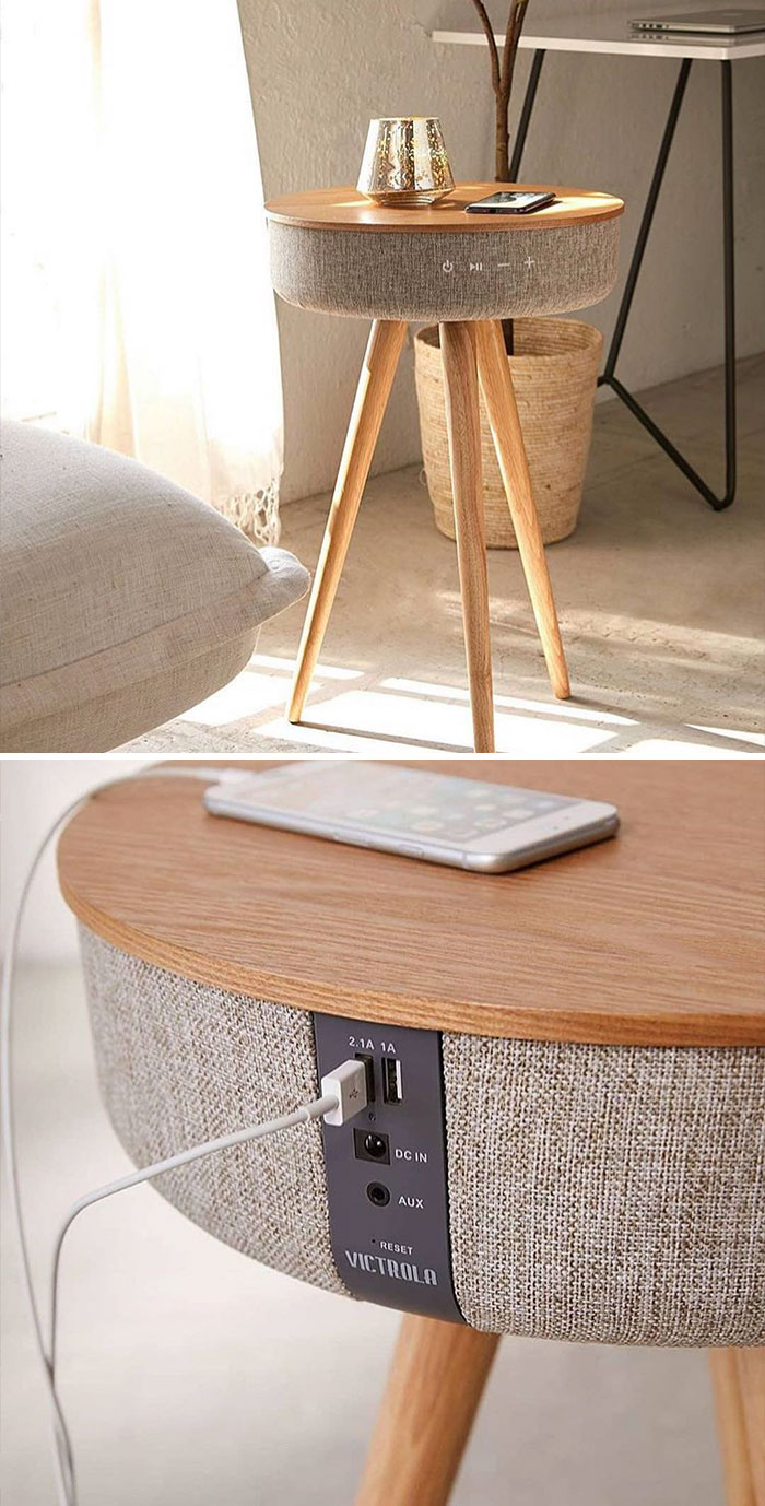 Bluetooth Speaker Table By Victrola