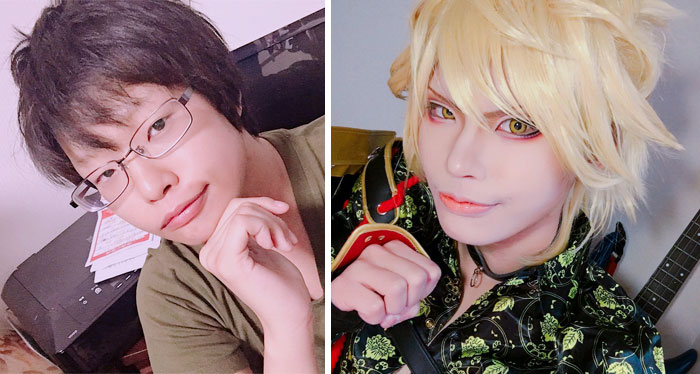 Asian Cosplayers Are Revealing How Simple They Look When They're Not In Character (30 Pics)