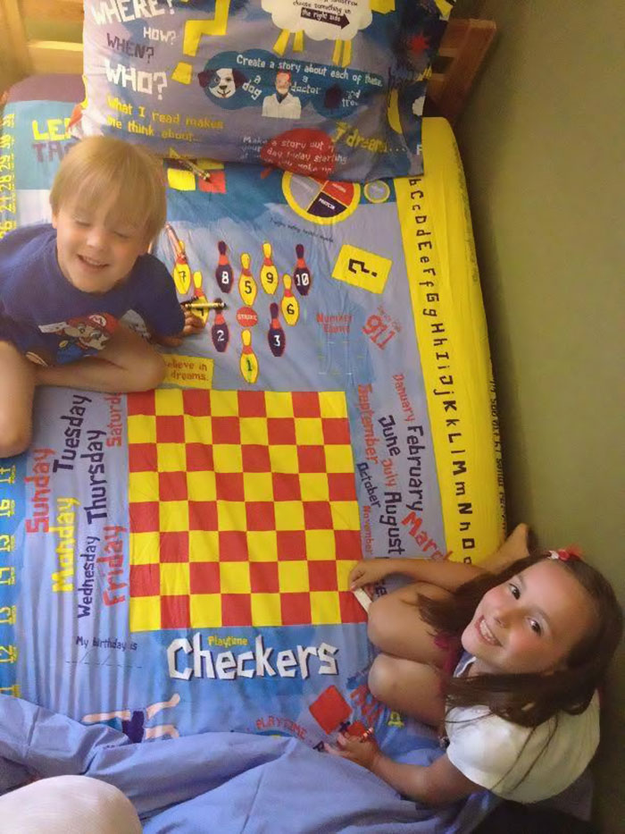 Dad Turns Board Games Into Sheets To Help Children In Hospital Pass Time