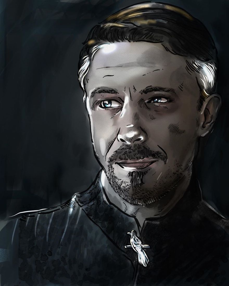 My Current Ink And Digital Series, In Honor Of Game Of Thrones