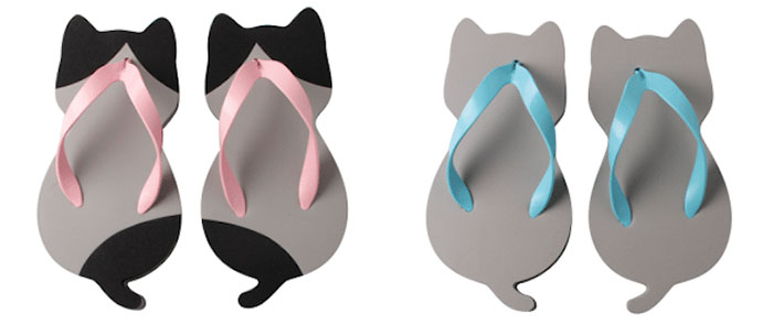 These Cat-Shaped Sandals Were Created By A Japanese Company, And They Look Adorable