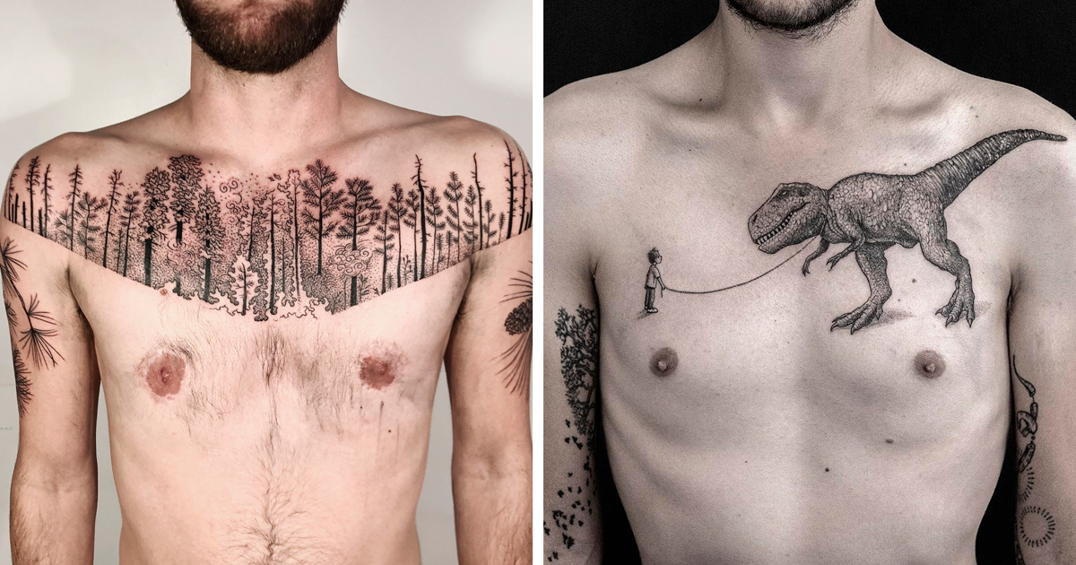 Some Of The Most Incredible Chest Tattoo Ideas If You're All In For Some Ink
