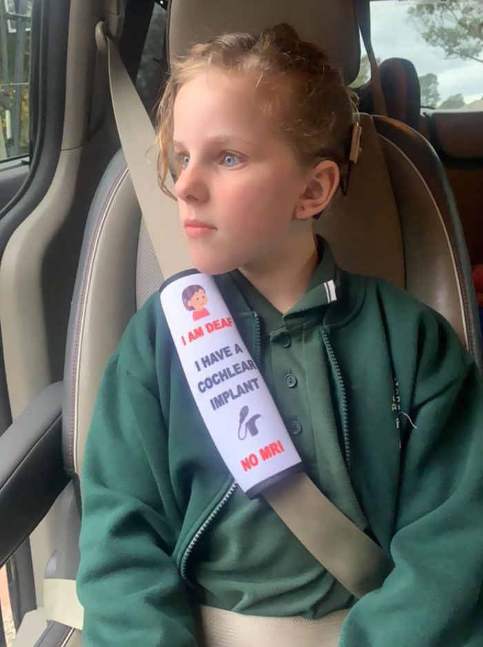 Mother Creates Seat Belt Covers That Would Warn Emergency Workers About Children's Health Issues