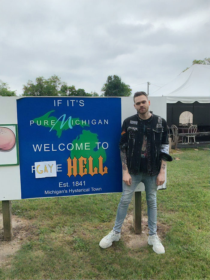 This Guy Just Bought A Town In Michigan And Renamed It "Gay Hell"