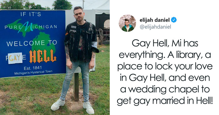This Guy Just Bought A Town In Michigan And Renamed It “Gay Hell”