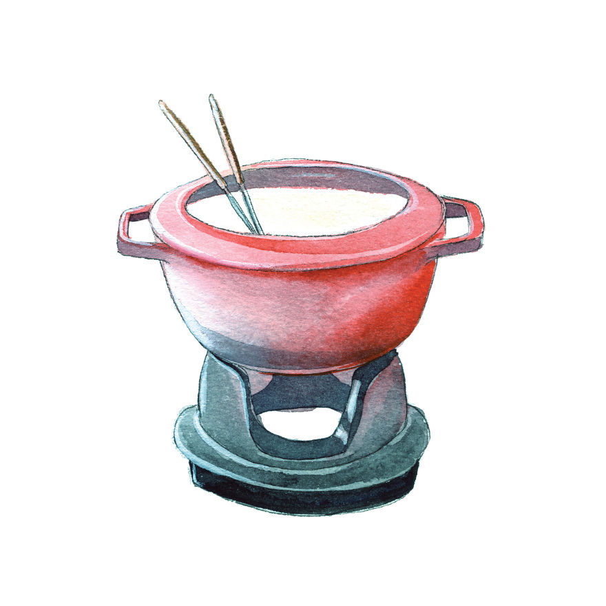Fondue Pot