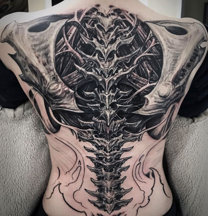 First Session For This Back Piece