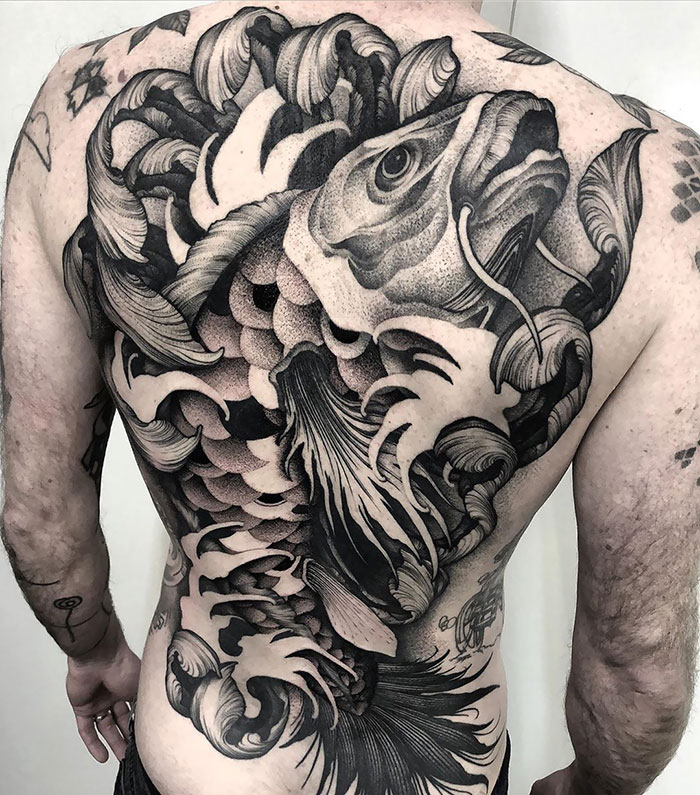 Amazing Back Tattoo