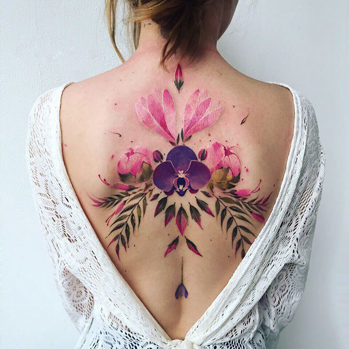 Floral Composition, Done In 2 Sessions