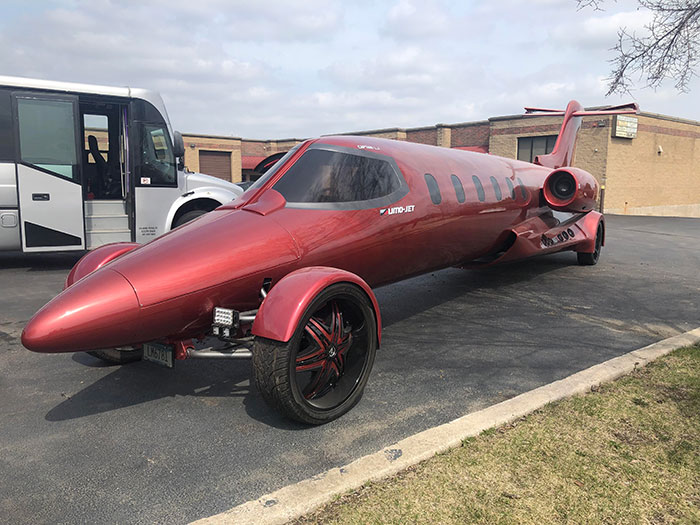 A Limo Jet. Each Jet Engine Is A Subwoofer. Street Legal Too
