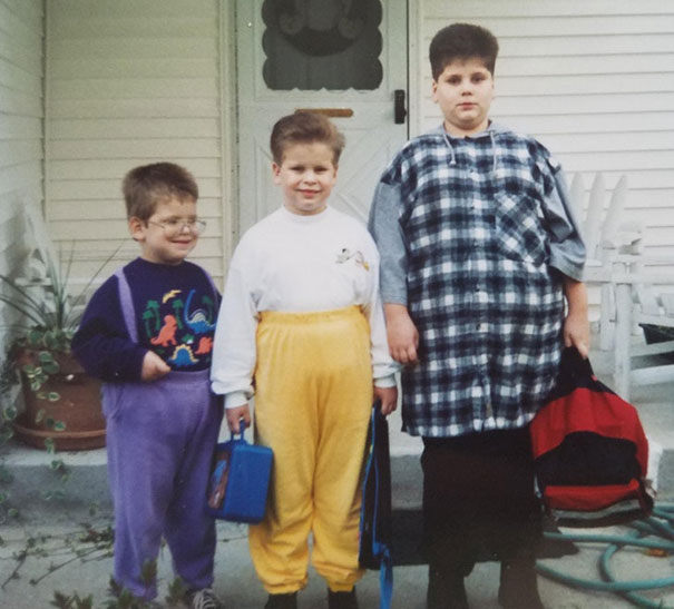 The Blunder Brothers, Circa 1994. I'm In Purple